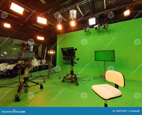 Tv Studio Equipment For Filming Editorial Photography Image Of