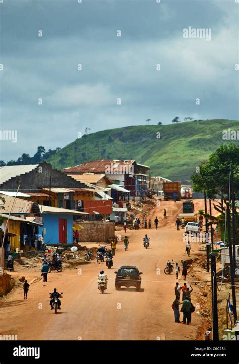 Voinjama Lofa County Liberia Stock Photo Alamy