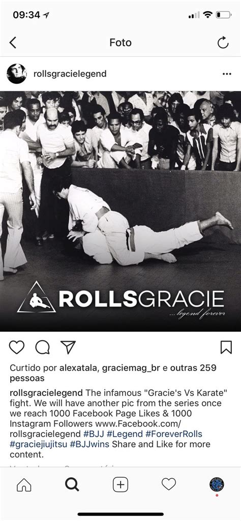 Pin By Capital Jiu Jitsu On Rolls Gracie Karate Fight Instagram