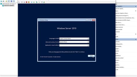 Elcegu Crear Una Vm En Hyper V E Instalar Windows Server 2019 Youtube