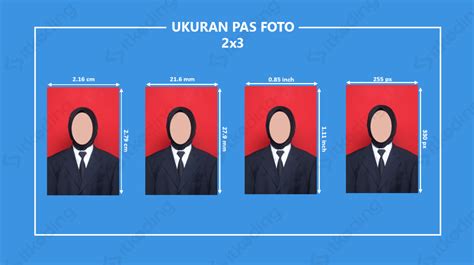 Contoh Gambar Ukuran Pas Foto Denah