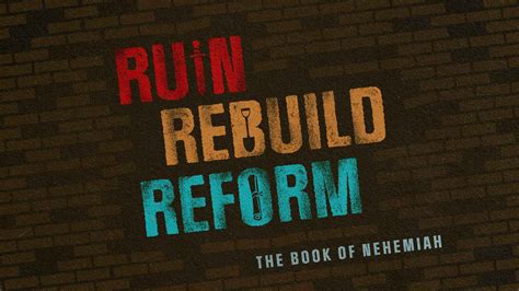 Ruin Rebuild Reform Sle Church