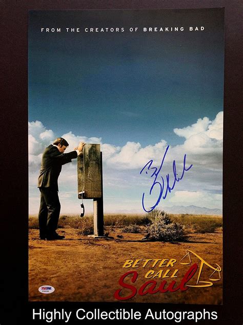 Bob Odenkirk Signed 12x18 Photo Autograph Coa Better Call Saul Psa