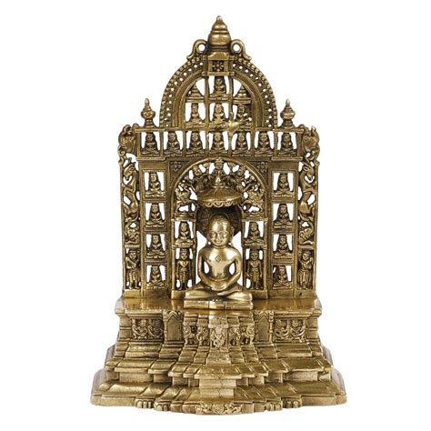 Brass Metal Mahavir Swami 24 Jain Tirthankar Jain Hindu Lord Etsy