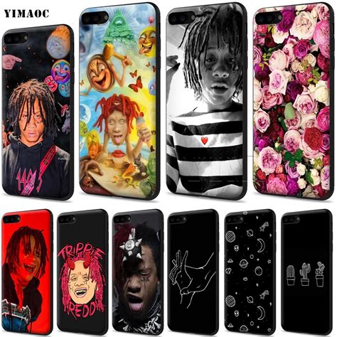 Yimaoc Trippie Redd Silicone Soft Case For Iphone Xs Max Xr X 8 7 6 6s