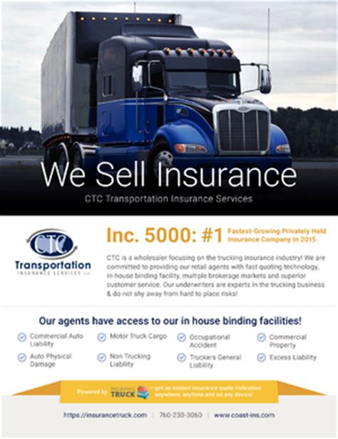 Transportation insurance services inc, booneville. CTC Transportation Insurance Services LLC | Company Profile from MyNewMarkets.com