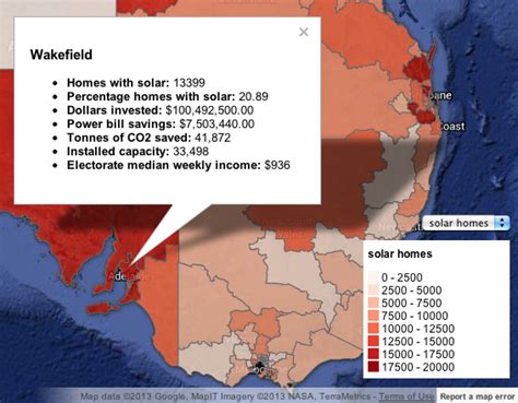 Solar Electoral District Map Of Australia By The Guardian Solar Choice