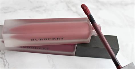 samantha jane burberry liquid lip velvet swatches and review