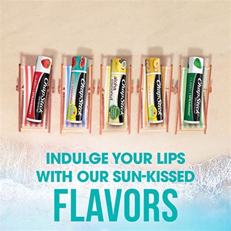 Chapstick Spring Summer Seasonal Flavored Lip Balm Pack To Moisturize
