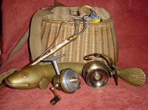 Medina Fish Brass Malloch Sidecaster Closed Gear Model Of Aurther