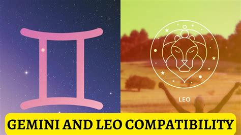 Gemini And Leo Compatibility Playful And High Spirited
