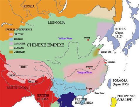 19th Century Imperialism Map Whkmla Historical Atlas Macau Page