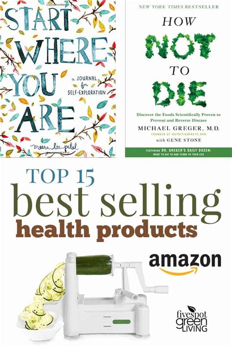 Top 15 Best Selling Health Products on Amazon - Five Spot ...