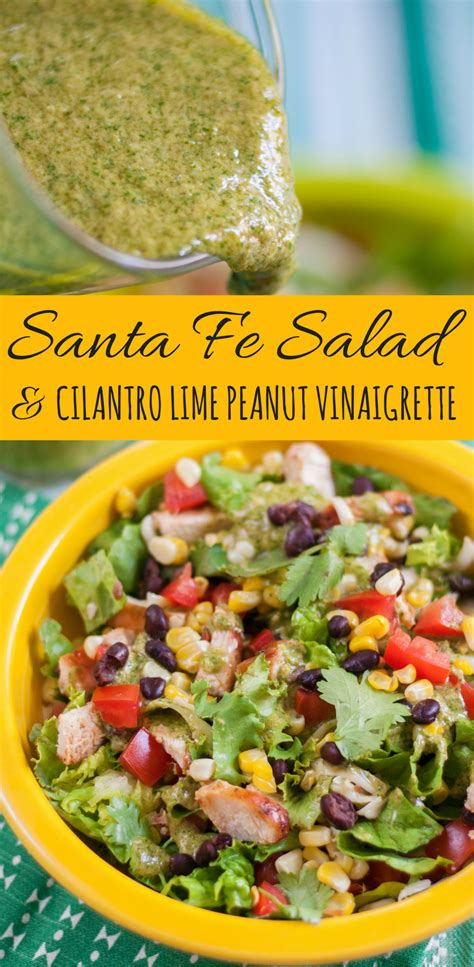 Prices and availability are subject to change without notice. SANTA FE SALAD + CILANTRO LIME PEANUT VINAIGRETTE — Bit ...