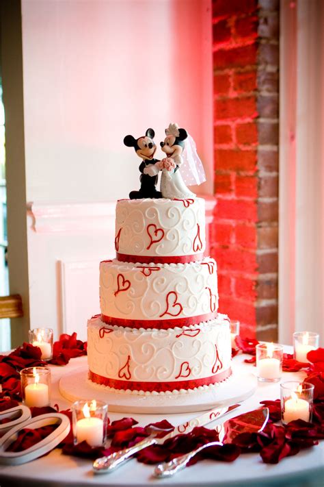 Wedding Ideas Weddingwire Disney Wedding Cake Wedding Cake Red