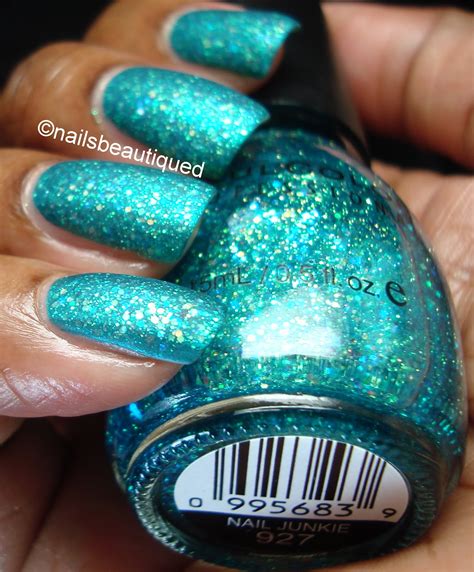 Unbitten Polish Teal Tuesdayssinful Colors Nail Junkie