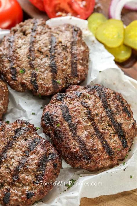 I Love Beef Burgers And This Hamburger Patty Recipe Is The Best With