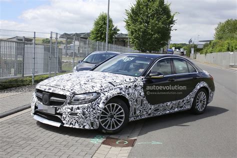 2016 E Class W213 Mule Based On Current C Class Spied Autoevolution