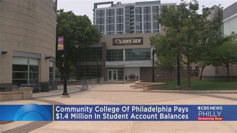 Community College Of Philadelphia Pays 14 Million In Student Account