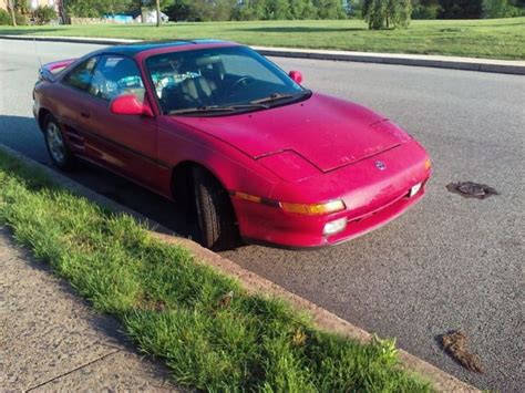 1991 Toyota Mr2 Turbo 5 Speed Red For Sale