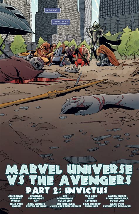 Read Online Marvel Universe Vs The Avengers Comic Issue 2