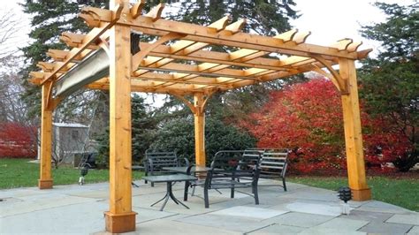Love having some fun outdoors? Retractable Awning Wood Patio Covered Pergola Canopy ...