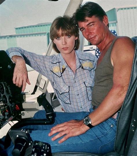 Air Wolf Tv Series With Jean Bruce Scott And Jan Michael Vincent