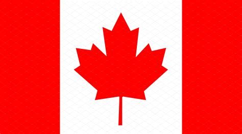 Canada Flag Flag Of Canada Vector Custom Designed Icons Creative