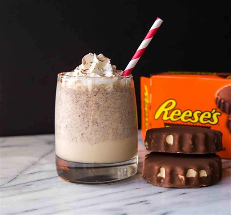 This delicious milkshake recipe is easy to make and tasty to drink. Reese's Milkshake | Recipe | Milkshake recipes, Food ...