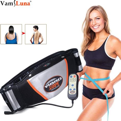Waist Vibrating Massager Electric Body Slimming Massager Belt Muscle Burning Fat Weight Losing