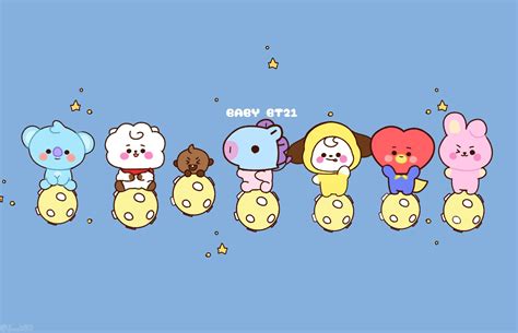 Bt Baby Chibi Wallpaper Bts Wallpaper Blackpink And Bts Images And