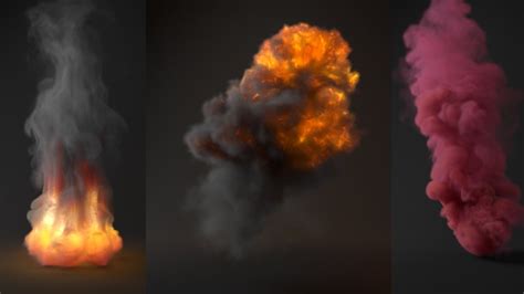 Tutorial No65 Rendering Realistic Explosion And Smoke In V Ray For