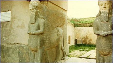 ISIS Bulldozed Ancient Assyrian City Of Nimrud Iraq