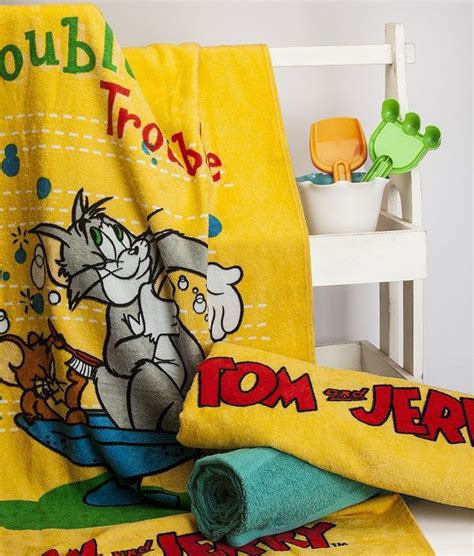 Every Kid Will Love This Cute Tom And Jerry Towel Bath Linens Kids