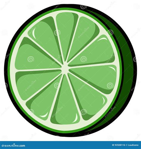 Isolated Comic Lemon Stock Vector Illustration Of Fresh 93508116