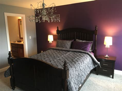 After all, when it comes to your. Purple Rain accent wall Benjamin Moore (With images ...