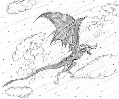 Storm Dragon By Jacobmace88 On Deviantart