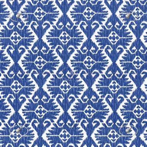 Blue Covering Fabric Geometric Jacquard Texture Seamless 20938