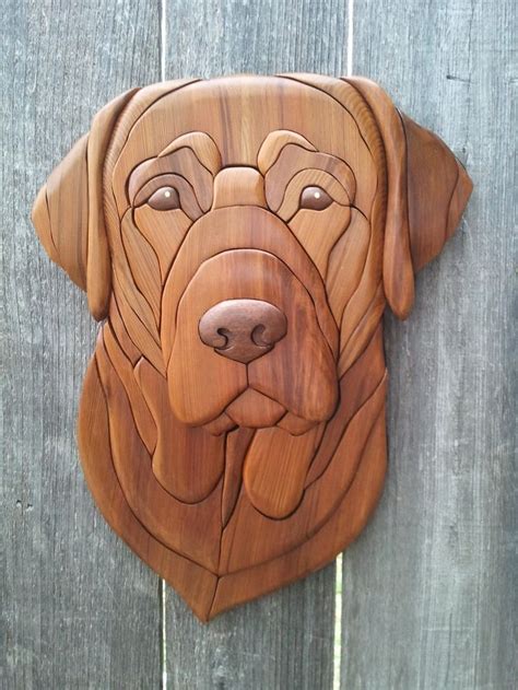 158 Best Dog Intarsia Images On Pinterest Intarsia Woodworking