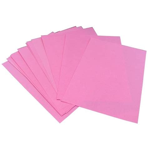 A4pink Coloured Paper100 Sheets 75 Gsm Office Products
