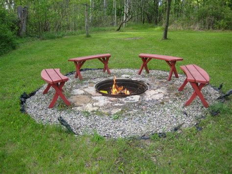 Two Men And A Little Farm Inspiration Thursday In Ground Fire Pit