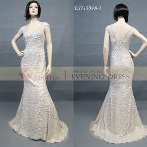 Beaded Cap Sleeve Sex Prom Evening Dress Gowns For Wedding Buy