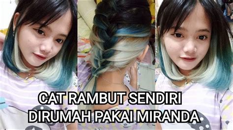 Warna ini menghadirkan nuansa baru yang. TUTORIAL CARA Mewarnai Rambut SENDIRI !| BLUE , SILVER (Peek a boo) ombre - YouTube
