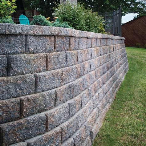 Diamond 9d Retaining Wall Lueders Gray Retaining Walls Legends Stone