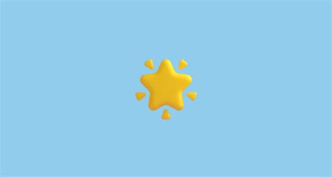 🌟 Glowing Star Emoji On Microsoft Teams 140