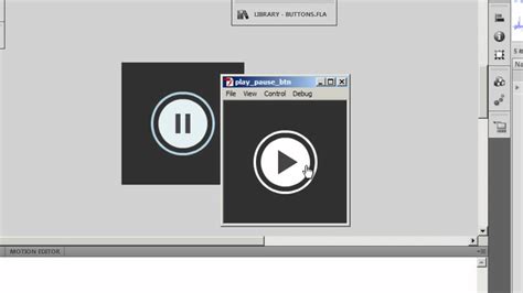 Flash Tutorial Play Pause Toggle Button With Actionscript 3 Cs5 Cs5