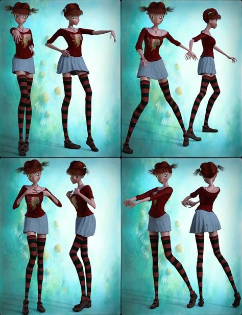 Patty Poses For Genesis 3 Females And Star 20 Daz 3d