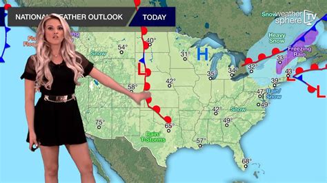 National Weather Outlook December 10 2014 Sabrina Reese Youtube