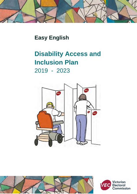 Pdf Vec Easy English Disability Access And Inclusion Plan Dokumentips