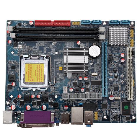 The motherboard is a printed circuit board and foundation of a computer that is the biggest board in a computer chassis. G31V186 Computer Motherboard For Intel LGA 775 CPU DDR2 ...
